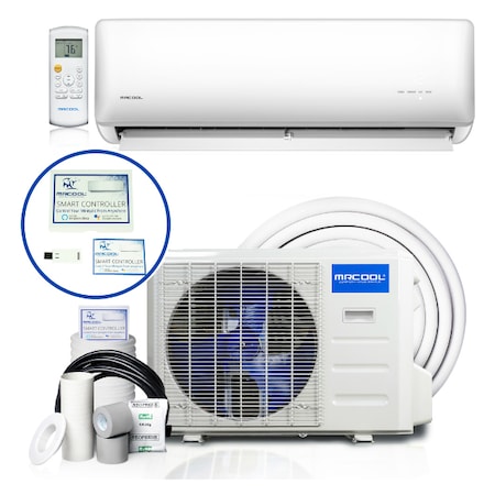 MRCOOL 9K BTU Energy Star Ductless Mini-Split Air Conditioner and Heat Pump O-ES-09-HP-230E